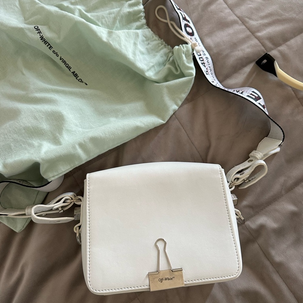 Off-White White Crossbody Bag - Picture 7 of 8